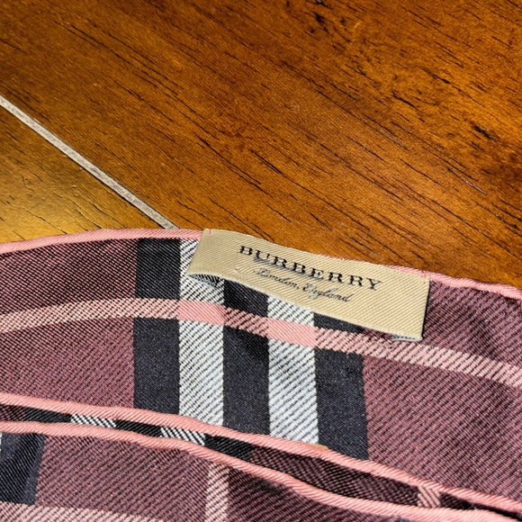 Burberry Silk Scarf - Picture 2 of 5